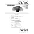 SONY SRS-T50G Manual de Servicio