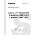TOSHIBA TLP250,C Manual de Servicio