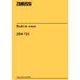 ZANUSSI ZBN725X Manual de Usuario