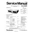 TECHNICS RSB48R Manual de Servicio