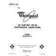 WHIRLPOOL RS630PXK2 Catálogo de piezas
