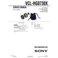 SONY VCLHG0730X Manual de Servicio