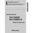 PIONEER KEH-P8900R/EW Manual de Usuario
