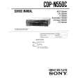 SONY CDP-N550C Manual de Servicio