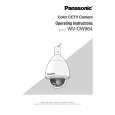 PANASONIC WVCW964 Manual de Usuario