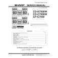 SHARP CD-K7000W Manual de Servicio