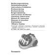 PANASONIC MCE8011 Manual de Usuario