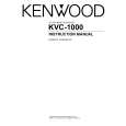 KENWOOD KVC-1000 Manual de Usuario