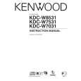 KENWOOD KDC-W8531 Manual de Usuario