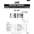 JVC RXTD7 Manual de Servicio