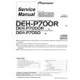 PIONEER DEH-700RUC Manual de Servicio