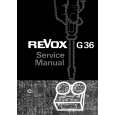 REVOX G36 Manual de Servicio