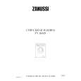 ZANUSSI FV1035N Manual de Usuario