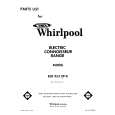 WHIRLPOOL RJE953PP0 Catálogo de piezas
