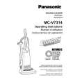 PANASONIC MCV7314 Manual de Usuario