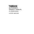 YAMAHA P-2201 Manual de Usuario