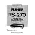 FISHER RS-270 Manual de Servicio