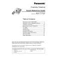 PANASONIC KXT7737B Manual de Usuario