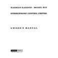 HARMAN KARDON SC6 Manual de Usuario