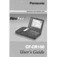 PANASONIC CFCR100 Manual de Usuario