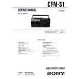 SONY CFMS1 Manual de Servicio