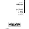ARTHUR MARTIN ELECTROLUX AR2805C Manual de Usuario