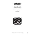 ZANUSSI ZME2002J Manual de Usuario