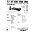 SONY SLV-589HF Manual de Servicio