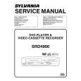 SYLVANIA SRD4900 Manual de Servicio