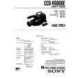 SONY CCD-V6000E Manual de Usuario