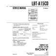 SONY LBT-A15CD Manual de Servicio