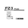 BOSS FZ-3 Manual de Usuario