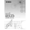 YAMAHA MCXA10 Manual de Usuario