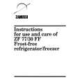 ZANUSSI ZF77/30FF Manual de Usuario