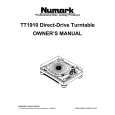 NUMARK TT1910 Manual de Usuario