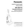 PANASONIC MCGG773 Manual de Usuario