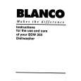 BLANCO BDW203 Manual de Usuario BLANCO BDW203 Manual de Usuario