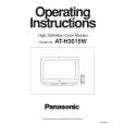 PANASONIC ATH3015W Manual de Usuario