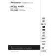 PIONEER RCS-LX60D Manual de Usuario
