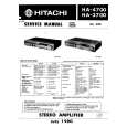 HITACHI HA-4700 Manual de Servicio