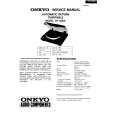 ONKYO CP1200A Manual de Servicio