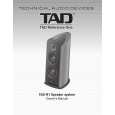 PIONEER TAD-R1/XTW/E5 Manual de Usuario