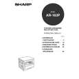 SHARP AR163P Manual de Usuario
