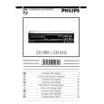 PHILIPS CD605 Manual de Usuario