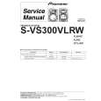 PIONEER S-VS300VLRW/XJI/E Manual de Servicio