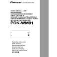 PIONEER PDK-WM01 Manual de Usuario