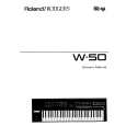 ROLAND W-50 Manual de Usuario