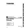 TOSHIBA V-727G Manual de Usuario