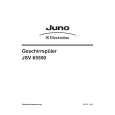 JUNO-ELECTROLUX JSV65550 Manual de Usuario