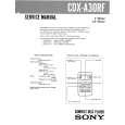 SONY CDXA30RF Manual de Servicio